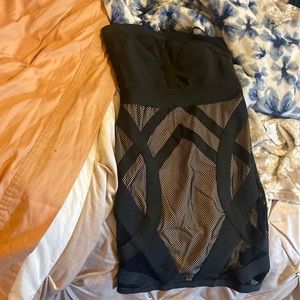 Bebe bandage dress strapless